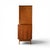 Young Manufacturing Concave Vintage Mid Century Modern Highboy Dresser C. 1960s, Attrbuted For Sale - Image 11 of 12