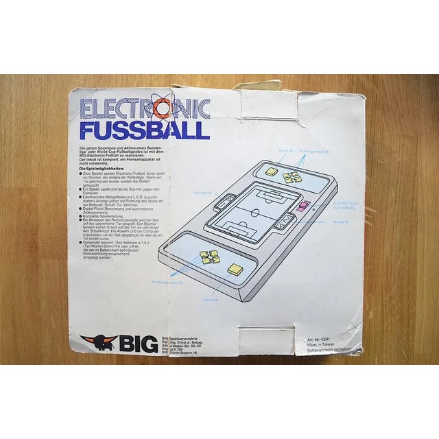 Electronic Football Game for Firma BiG, 1970s For Sale - Image 3 of 5