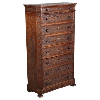 Small 19th Century Secretary, 1880s For Sale