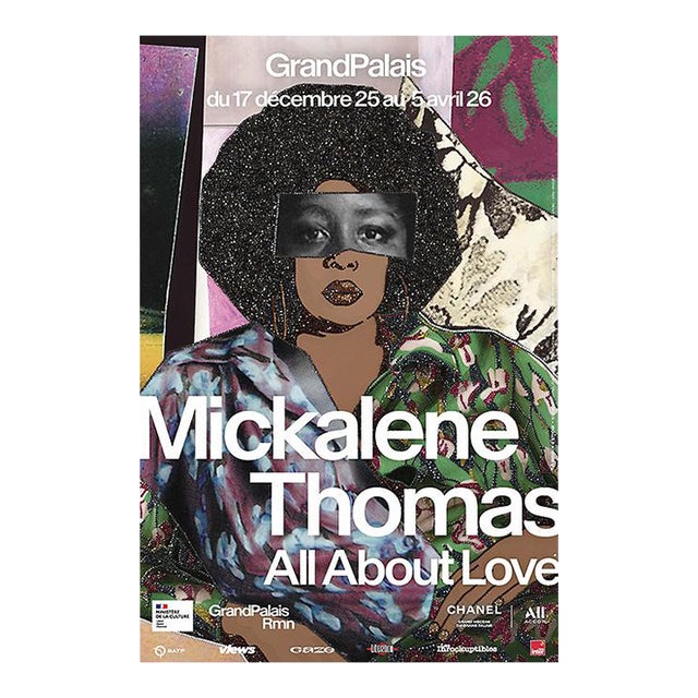 Mickalene Thomas All About Love Exhibition Poster For Sale