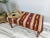 Wood Handmade Kilim Rug Upholstered Bench For Sale - Image 7 of 10