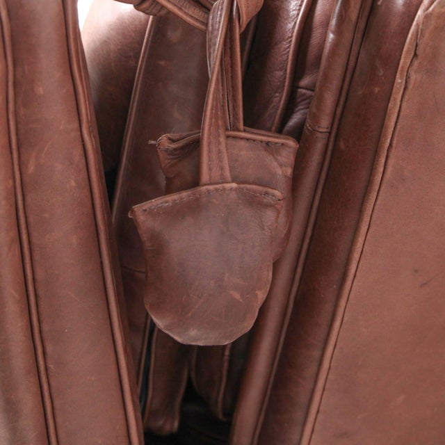 Vintage Leather Knole Sofa, 1970s For Sale - Image 4 of 16