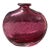 Vintage Mid Century Modern Blown Purple Glass Vase For Sale