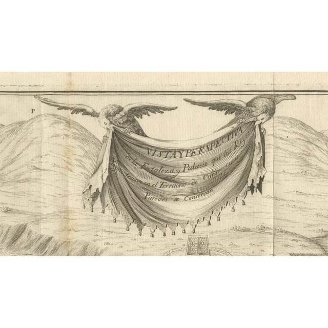 Jorge Juan y Santacilia and Antonio de Ulloa, Inca Palace in Peru, 1748, Print For Sale - Image 5 of 10