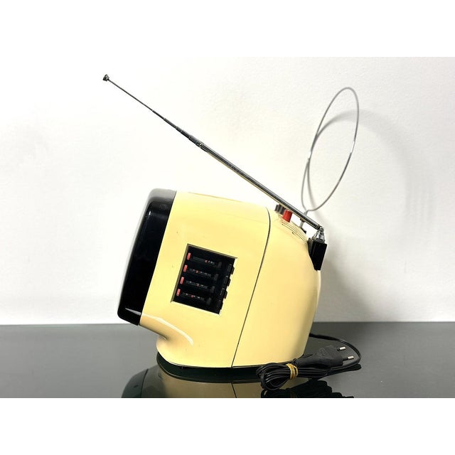 Plastic Vintage Rex L9 Television by Luigi Molinis, 1970s For Sale - Image 7 of 8