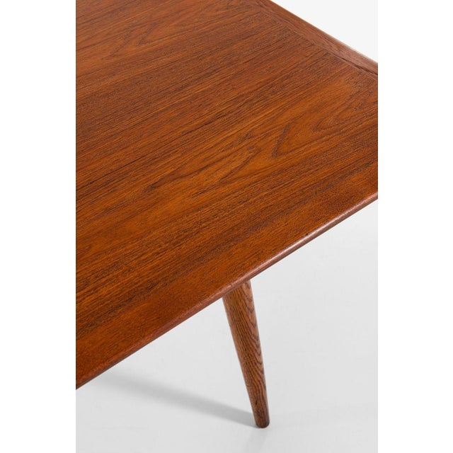 Mid-Century Modern Dining Table by Hans Wegner for Johannes Hansen, 1951 For Sale - Image 3 of 14