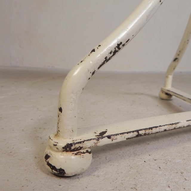 Bistro Table with Marble Top and Brass Rim, 1890s For Sale - Image 10 of 18