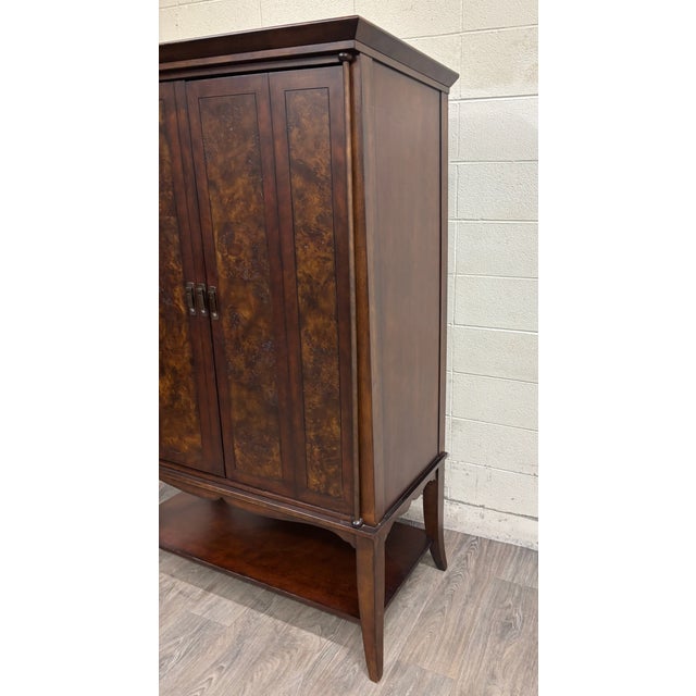 Contemporary Entertainment Armoire Media Cabinet For Sale In Kansas City - Image 6 of 12