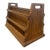 Vintage Brandt Ranch Oak Magazine Rack For Sale
