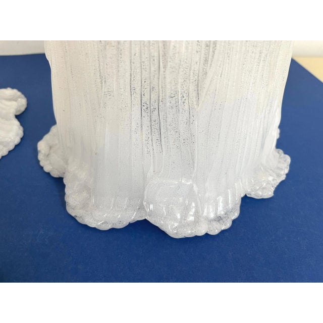 1960s Lucite Tulip Pendant Lights - a Pair For Sale - Image 15 of 17