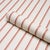 Schumacher Schumacher Tyla Stripe Wallcovering In Terracotta For Sale - Image 4 of 6