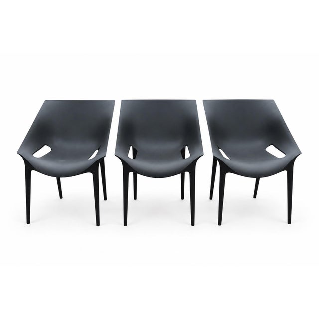 Modern Black Polypropylene Dr. Yes Chair by Philippe Starck for Kartell, 2000s For Sale - Image 3 of 5