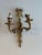 1900s Pair of Gilded Iron French Sconces For Sale - Image 9 of 9