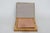 Mid-Century Modern Ritz Powder Compact With Mirror Gold Tone Small Cosmetic Case Made in Usa 4774b For Sale - Image 3 of 11