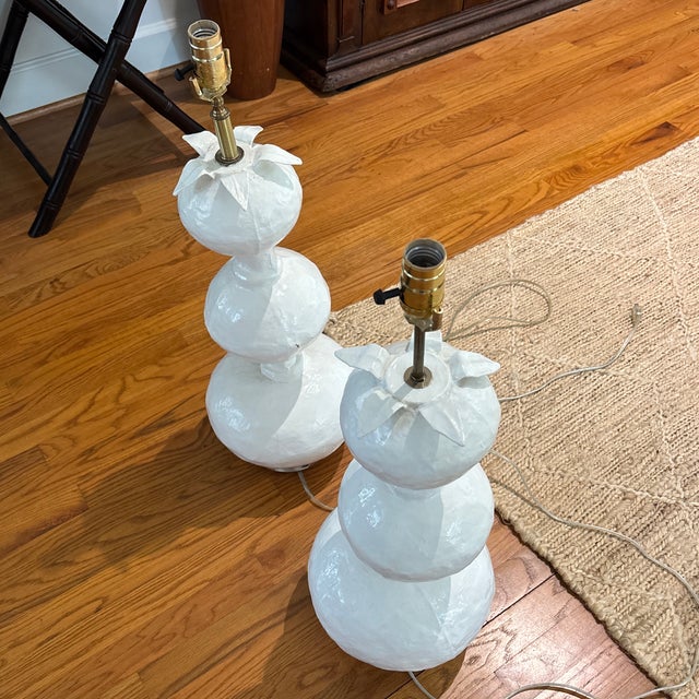 Vintage Stray Dog Designs Table Lamps - a Pair For Sale - Image 4 of 8