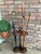 Vintage 1980s Walnut Double Umbrella Stick Stand For Sale - Image 16 of 17