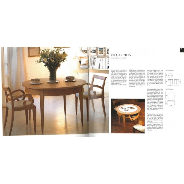 Porada Notorius 4 Dining Table and Greta Chairs For Sale - Image 17 of 18