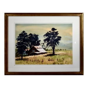 Dale Allen Miller Livermore Valley Ranch C. 1960 Painting