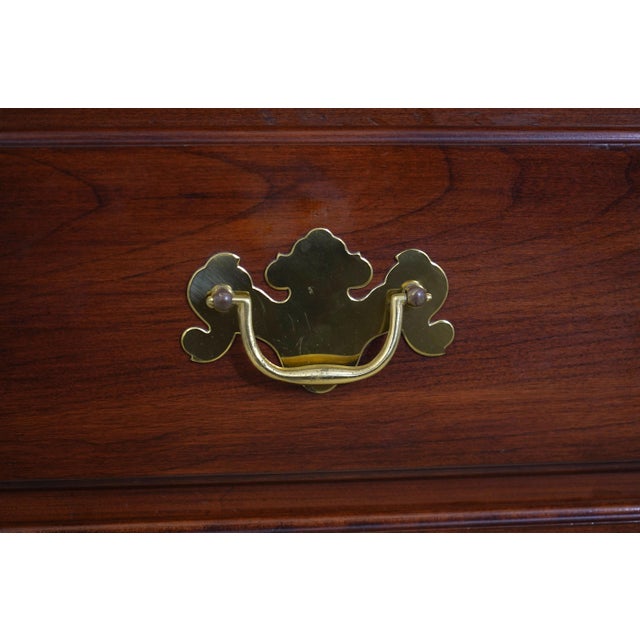 Brown Henkel Harris Cherry Rafferty High Chest For Sale - Image 8 of 15