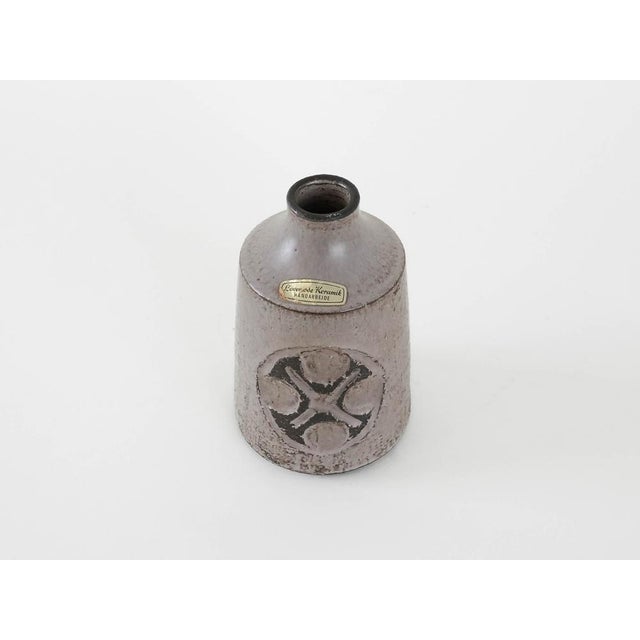 Vintage Danish Ceramic Vase from Lovemose, 1960s For Sale - Image 4 of 8