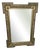 French Painted Parcel Gilt Mirror, 1870s For Sale