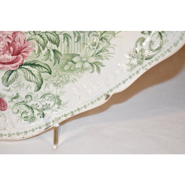 Victorian 19th Century Shaped Serving Dish For Sale - Image 3 of 9