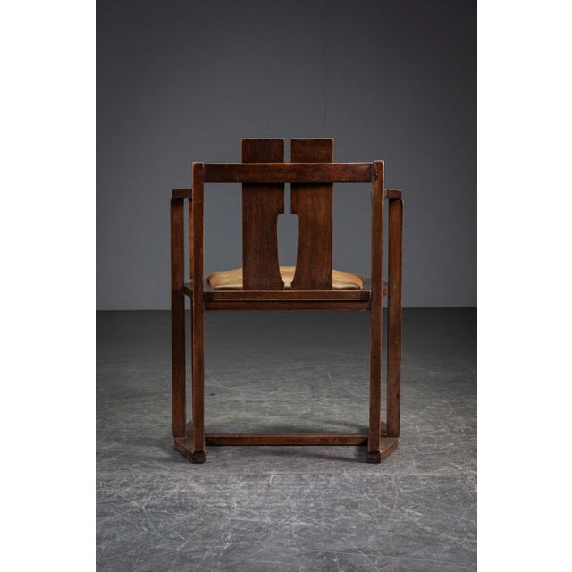 Vintage Constructivist Desk Chair, 1940s For Sale - Image 4 of 18