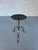 Spanish Iron Drinks Table on an Elevated Hammered Tripod Base For Sale In New York - Image 6 of 12