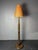Mid-Century Brutalist Art Deco Floor French Wood Turned Lamp in the Style of Charles Dudouyt, 1950s For Sale - Image 13 of 14