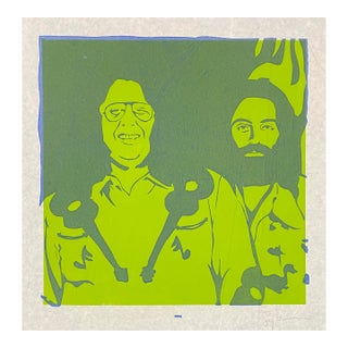 1970s Richard Snyder Musicians Serigraph For Sale