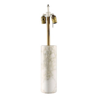 Nessen Studios Calacatta Marble Lamp For Sale