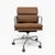A beautifully restored Eames Aluminum Group Soft Pad Management Chair, originally designed by Charles & Ray Eames....