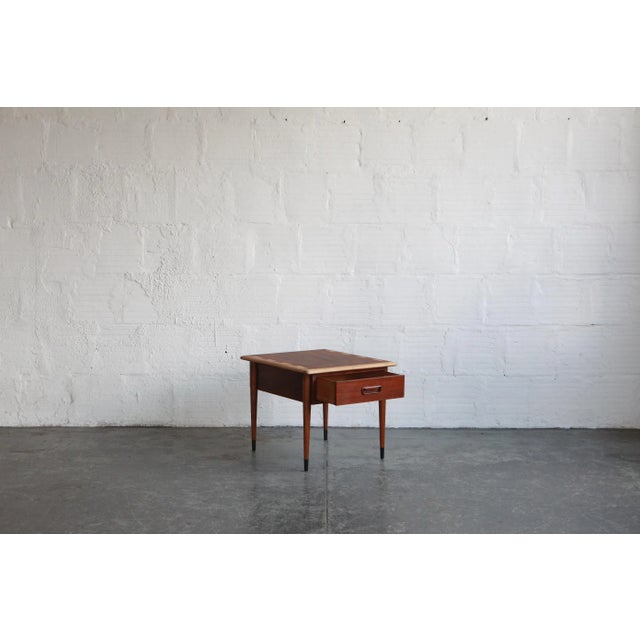 Designer / Manufacturer: Lane Origin / Circa: United States 1960s Dimensions: 22"L | 26"D | 21.5"H Material: Maple, Teak
