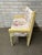 2000 - 2009 Vintage Child’s Bench Upholstered in 40’s Vintage Fabric For Sale - Image 5 of 5