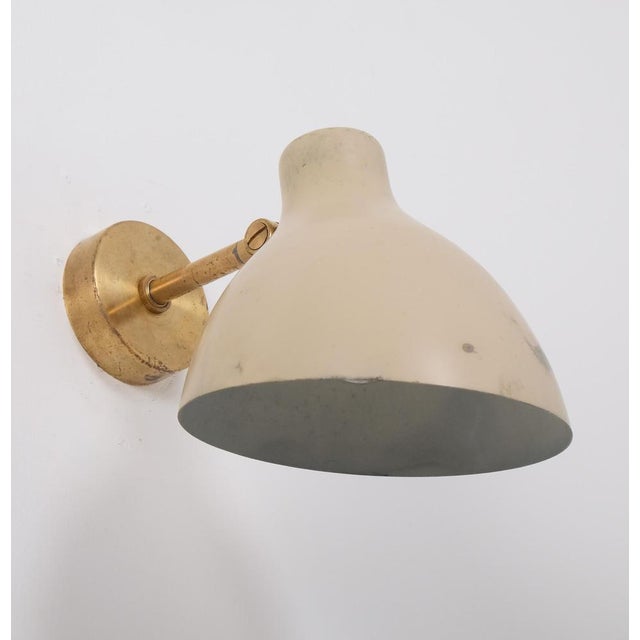 1940s Swedish Modern Wall Lamps from Asea, 1940s, Set of 2 For Sale - Image 5 of 9