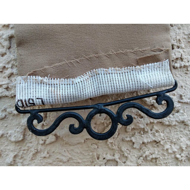 1970s Needlepoint Bell Pull - Rural Scene With Building For Sale - Image 9 of 9