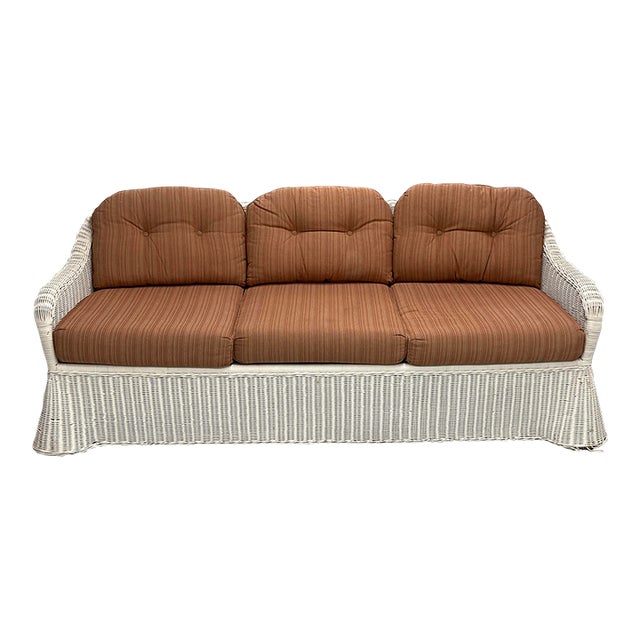 Henry Link Wicker Ghost Sofa Chairish