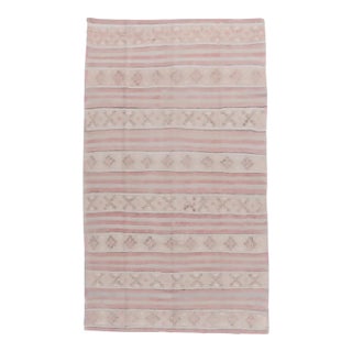 Vintage Turkish Kilim Rug 5ft 11in X 8ft 3in For Sale