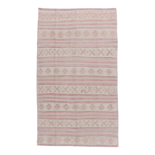 Vintage Turkish Kilim Rug 5ft 11in X 8ft 3in For Sale