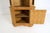 1960s Corner Cabinet W Leaded Glass Danish Modern Mid Century For Sale - Image 5 of 16