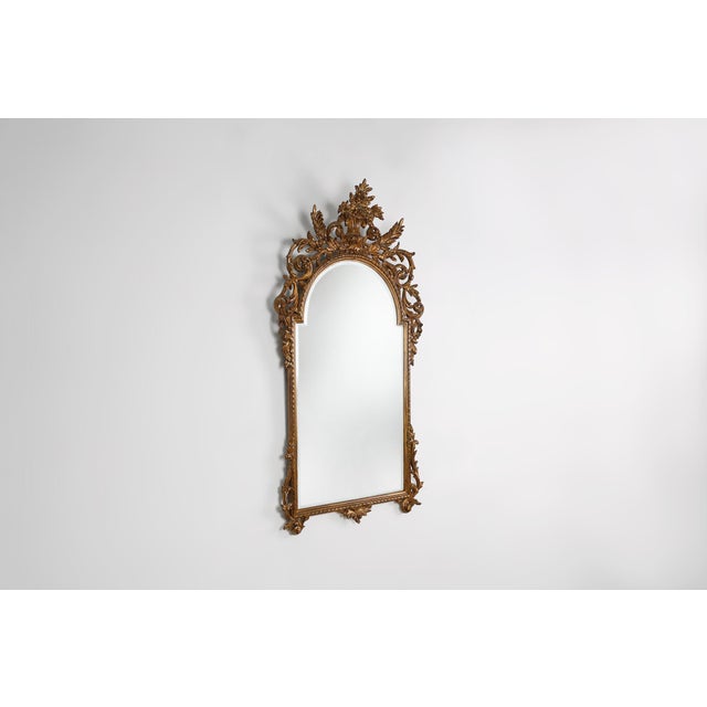 20th Century Large Baroque Mirror by Deknudt, Belgium, 1950s For Sale - Image 4 of 12