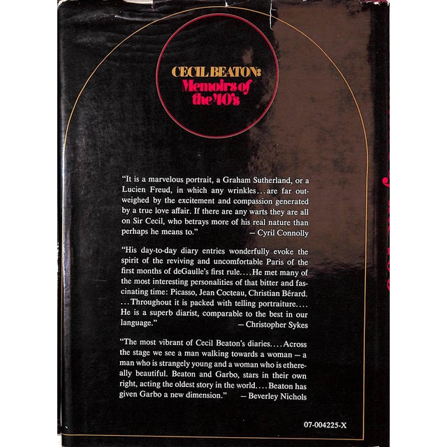 Traditional "Cecil Beaton: Memoirs of the 40's" 1972 Beaton, Cecil (Inscribed) For Sale - Image 3 of 10
