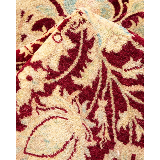 Textile Mogul, One-of-a-Kind Hand-Knotted Area Rug - Ivory, 8' 2" x 10' 0" For Sale - Image 7 of 8