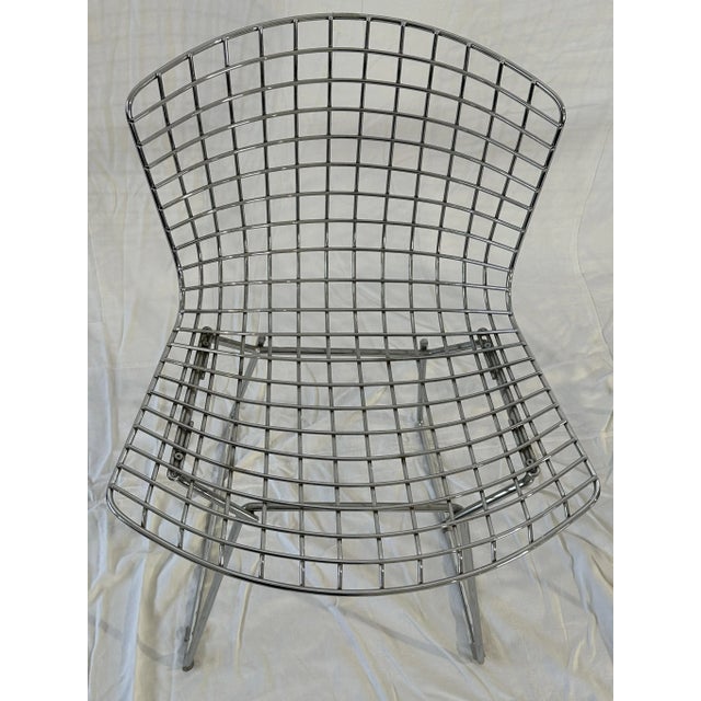 Set of Chairs Mod. 420 by Harry Bertoia for Knoll, 1970s For Sale - Image 6 of 10