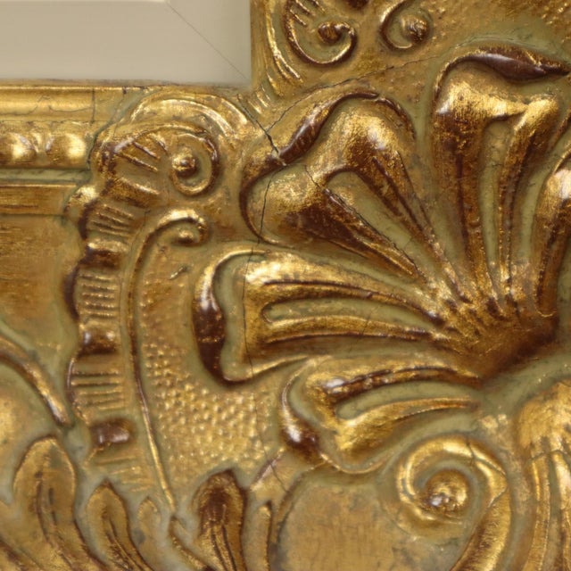 Baroque Style Gold Leaf Frame For Sale - Image 14 of 15