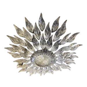 1930’s French Sunburst Flush Mount