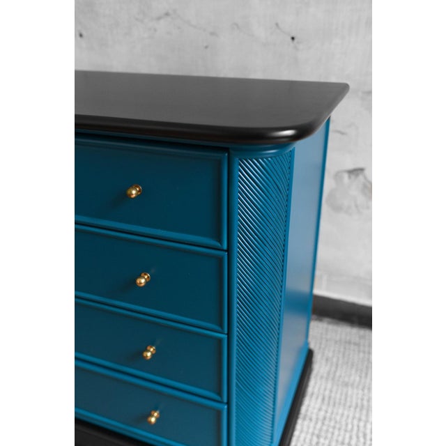 Chest of Drawers Lacquered Series, 1980s For Sale - Image 6 of 11