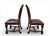 Traditional Vintage Henredon High-Back Leather Dining Chairs - a Pair For Sale - Image 3 of 12