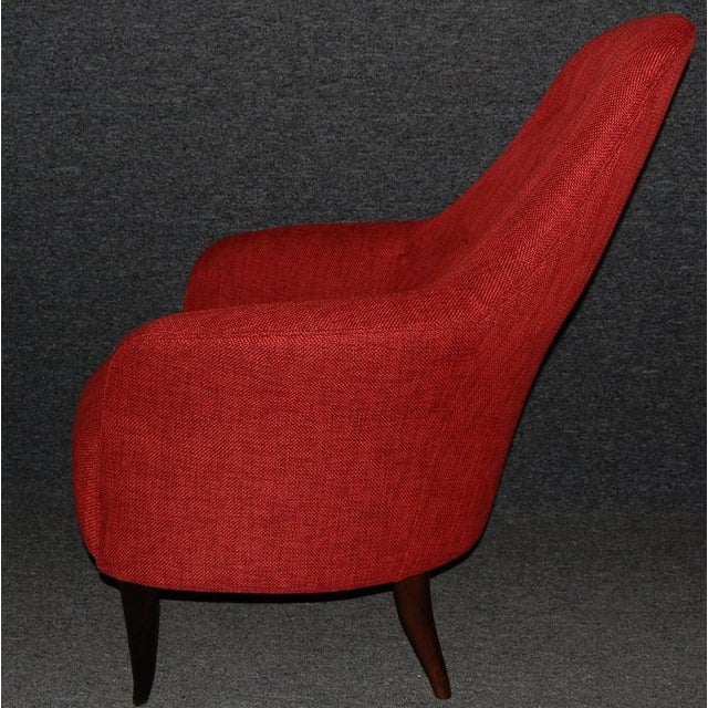 Mid-Century Modern Vila Lounge Arm Chair by Bjork Studio For Sale - Image 3 of 7