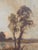 Antique Dutch 19th C. Sunrise Over Water Landscape, Original Frame, Signed J. Wouters (?) For Sale In Denver - Image 6 of 18